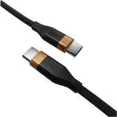 Duracell DRU5010A, 1 mètre, USB-C, USB-C, noir