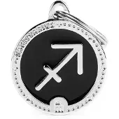 My Family Médaille Pour Animaux Sagittarius