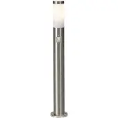 Brilliant Lampe d'extérieur en acier inoxydable Chorus avec capteur