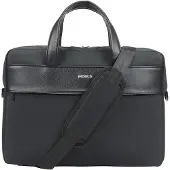 Mobilis Sacoche Ordinateur Portable 11-14 Sac à Bandoulière Sac de Travail/Voyage/Affaires Matière Déperlante Compatible Macbook Air/Pro 13 Noir