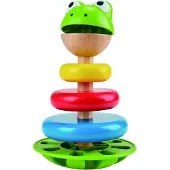 Hape Anneux à empiler M Grenouille