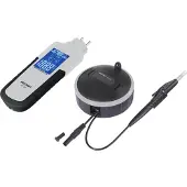 Voltcraft ET-05 : Appareil de mesure de la mise à la terre, 2000 Ω, indice de protection IP40. Mesure de la boucle de terre, test des prises de courant