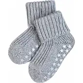 Falke Coton Catspads Baby-Stoppersocken gris clair 80/92
