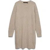 Vero Moda Robes en maille 'VMDoffy' marron chiné