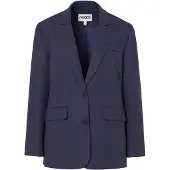 Pieces Blazer 'PCKamil' bleu foncé