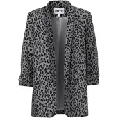 Pieces Blazer 'PCBosella' gris foncé / noir