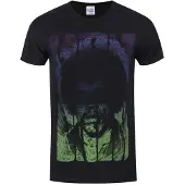 Jimi Hendrix T-Shirt Swirly Text Homme Noir