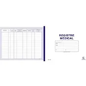 ELVE Cahier piqué "Registre médical", 60 pages