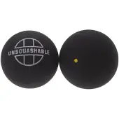 Unsquashable balles de squash paquet de 2 jaune