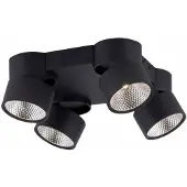 Paul Neuhaus Plafonnier Pure Nola 4 lumières noir