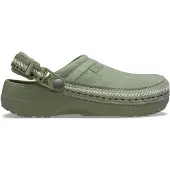 Crocs Sabots Classic Crafted Vegan Suede Stitch