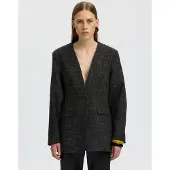 Selected Laine Mélangée Blazer Femme Gris 42