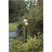 Konstsmide Lampe de terrasse Parma 125cm en acier inoxydable avec du noir