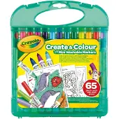 Crayola - Petit Ponta Maxi 65x pour créer et colorier