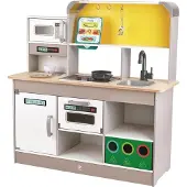 Hape Deluxe Kitchen With Fryer Clair Enfants