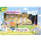 Crayola Washimals Bluey Set De 5 Animaux Avec Piscine