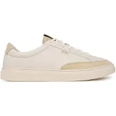 BOSS Baskets basses 'Kieran' beige / blanc cassé