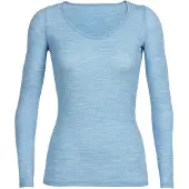 Icebreaker Merino 150 Siren Sweetheart Long Sleeve Base Layer Noir L Femme