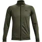 Under Armour Sportstyle Tricot Tracksuit Jacket Vert S / Regular Homme
