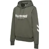 Hummel Sweat de sport gris / blanc