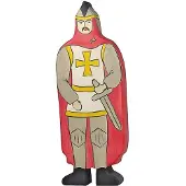 Holztiger Chevalier au manteau rouge