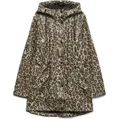 Vero Moda Veste mi-saison mastic / beige foncé / noir