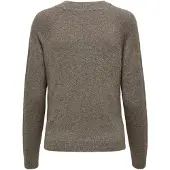 ONLY Pull-over 'RICA' marron chiné