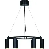 Nordlux Suspension design Vico noir 6 lumières