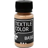 Creativ Company Peinture textile semi-opaque Textile Colour - Light Beige, 50ml