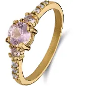 Lucardi Bague or / rose
