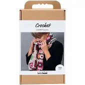 Creativ Company Kit Hobby Châle en crochet