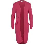 Vila Cardigan 'VIRil' rose foncé