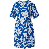 s.Oliver Red Label Robe bleu roi / blanc