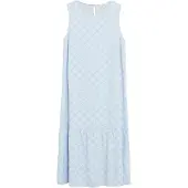 s.Oliver Robe bleu clair / blanc