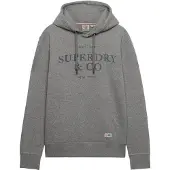 Superdry Sweat-shirt '1954' gris foncé / gris chiné