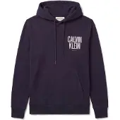 Calvin Klein Sweat-shirt bleu marine / blanc