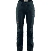 Fjall Raven - Pantalon de randonnée - Kaipak Trousers Curved W Dark Navy pour Femme - Taille 40 EU