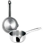 Jamon Stainless Prisma 10 Cm Pot à manche Argent Argent One Size