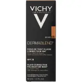 VICHY Dermablend Fond de teint fluide correcteur Tube 30ml - Teinte 55 BRONZE 30 ml Maquillage