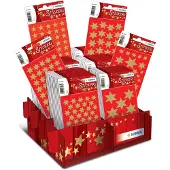 Herma Sticker de Noel DECOR "étoiles" , dans un présentoir de