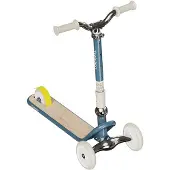 Yvolution Trottinette Classic Glider bleue - guidon réglable et pliable