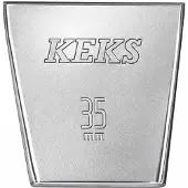 Keks Viseur 35 - Chrome Argent