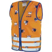 Wowow Gilet réfléchissant pour enfants Goyo Small - Orange