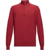 Fynch&Hatton 1614222 Half Zip Sweater Rouge L Homme
