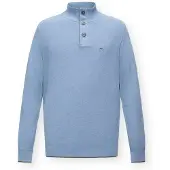 FYNCH-HATTON 1614219 Half Zip Sweater Bleu S Homme