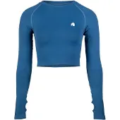 Gorilla wear T-shirt fonctionnel 'Hilton Seamless' bleu / blanc