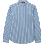 Superdry Chemise à Manches Longues Slim Oxford Bd
