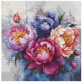 Luca S Coffret "Le Roi des Fleurs", 32x32 cm