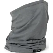 Gripgrab Unisexe, Écharpe, Gant de tête en mérinos, Gris