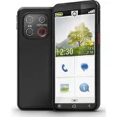 Emporia emporiaSMART.7mini 13,8 cm (5.45") SIM unique Android 15 4G USB Type-C 6 Go 128 Go 3500 mAh Noir